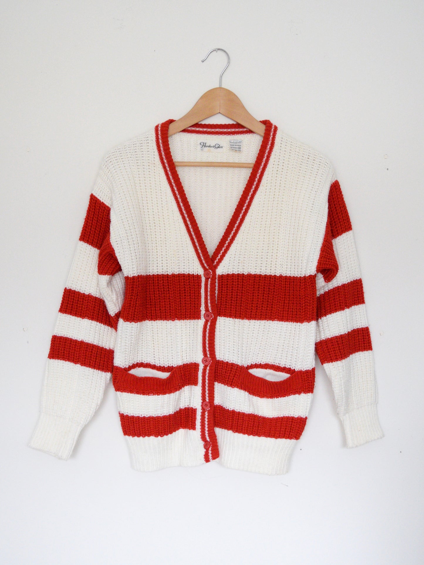 1980's Stripe Knit Cardigan