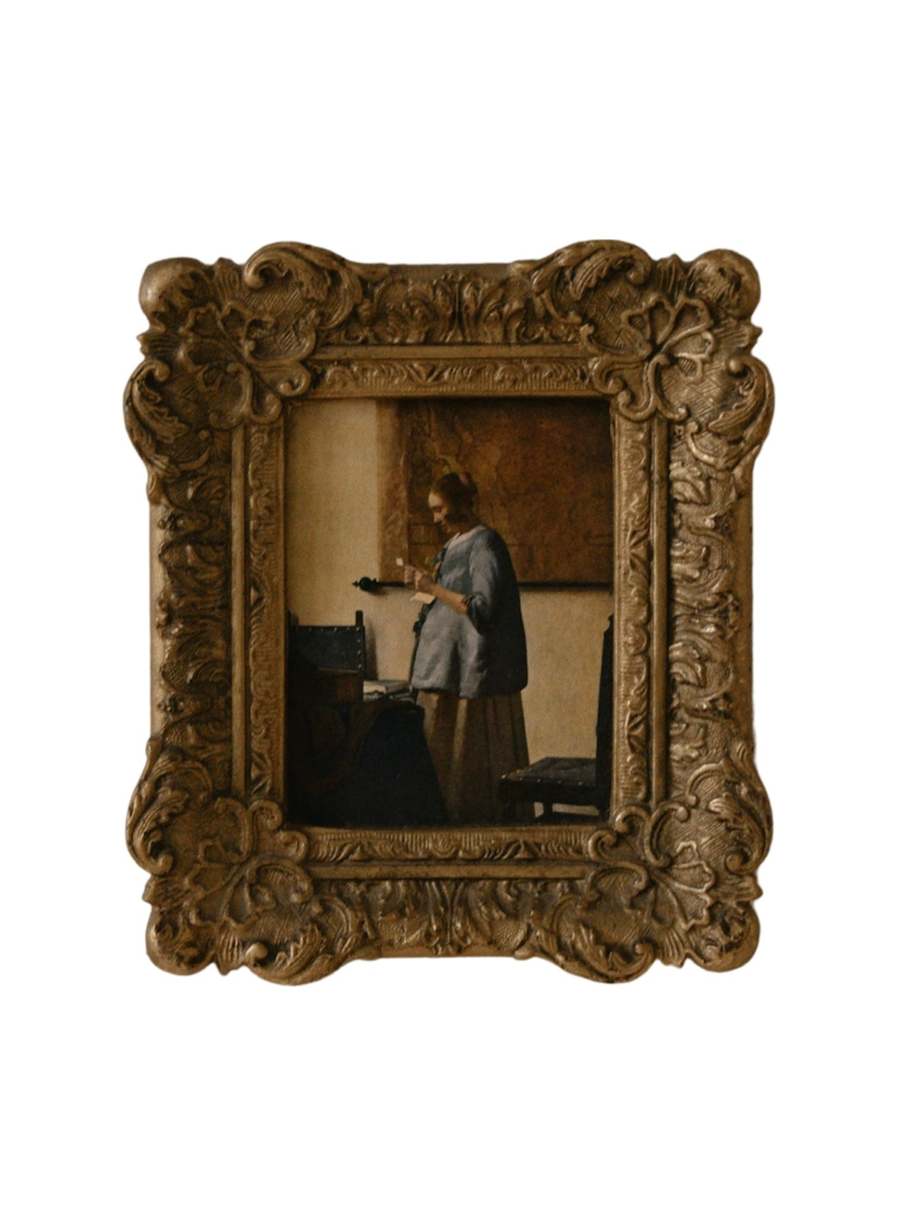 “Woman Reading A Letter” Print