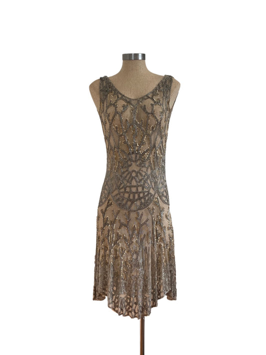 1920s Gelatin Sequin Dress