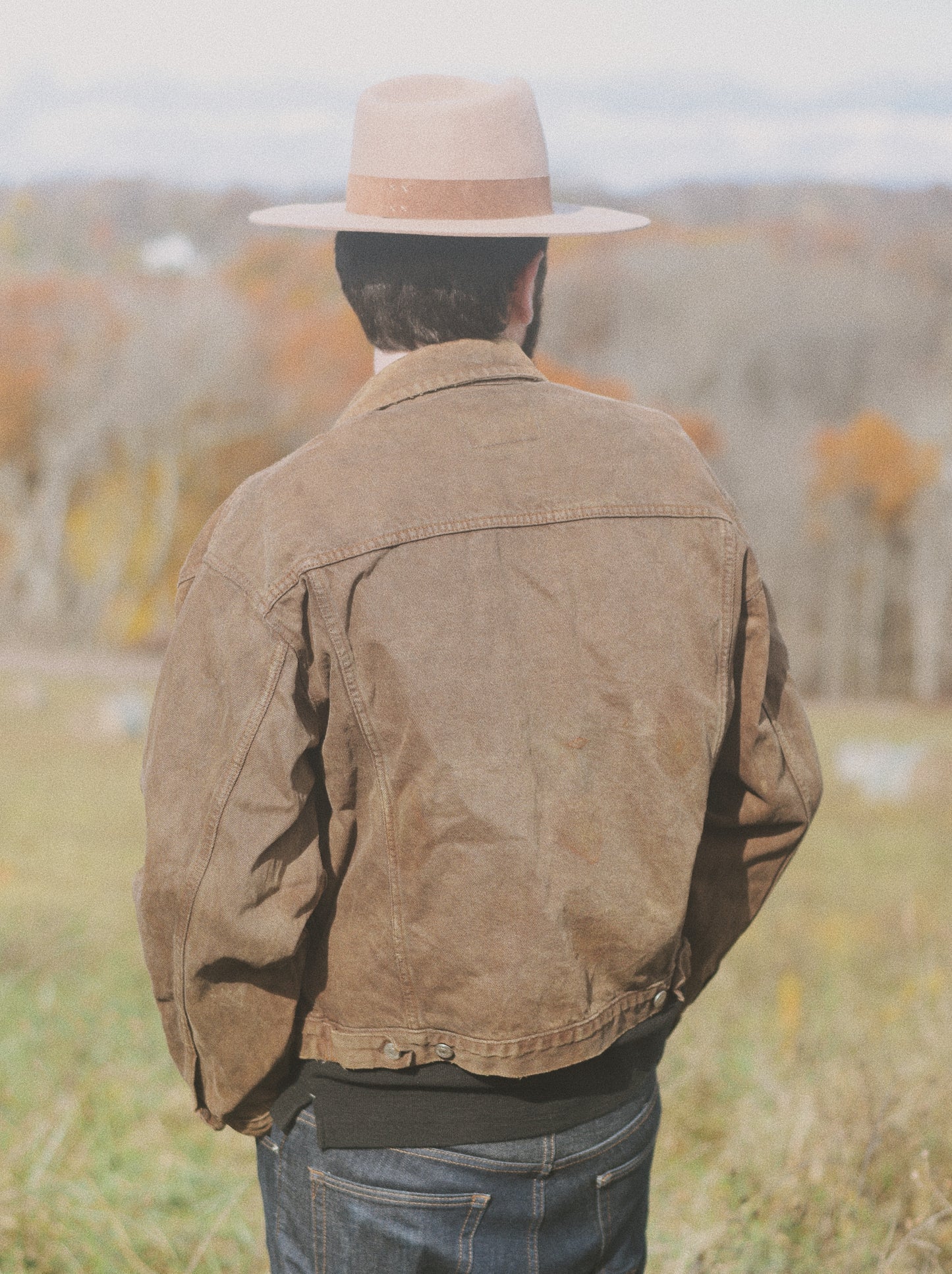 Olive Denim Jacket