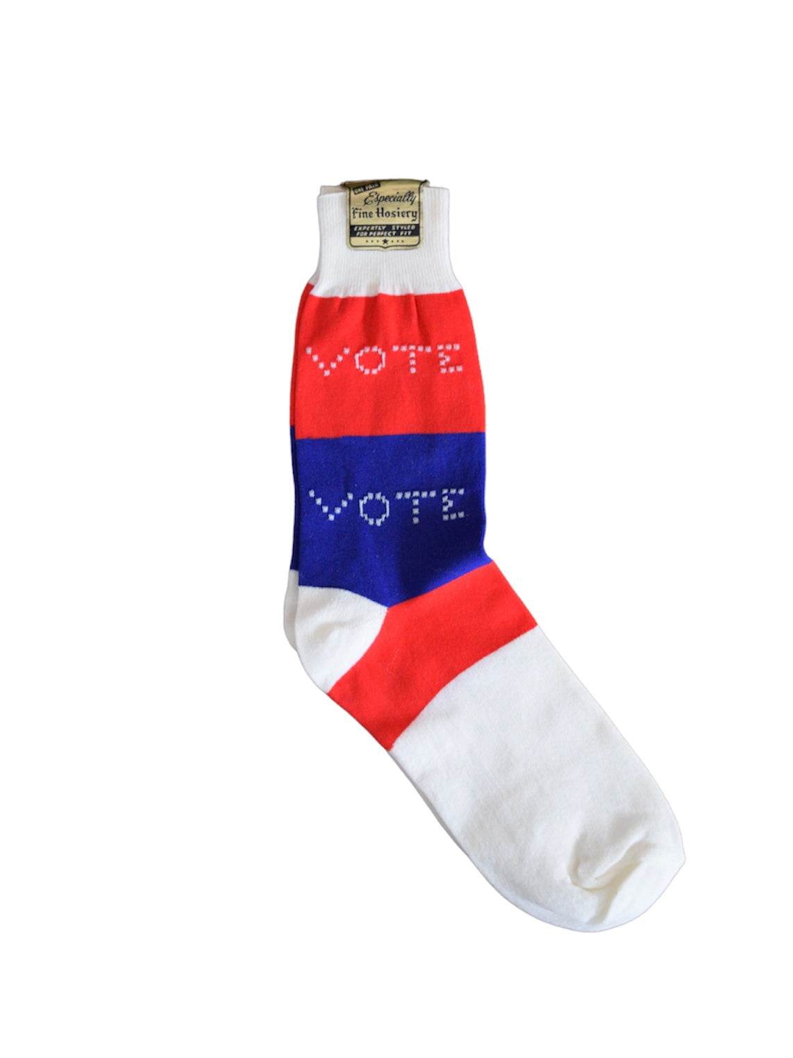 1970's Deadstock "Vote" Socks